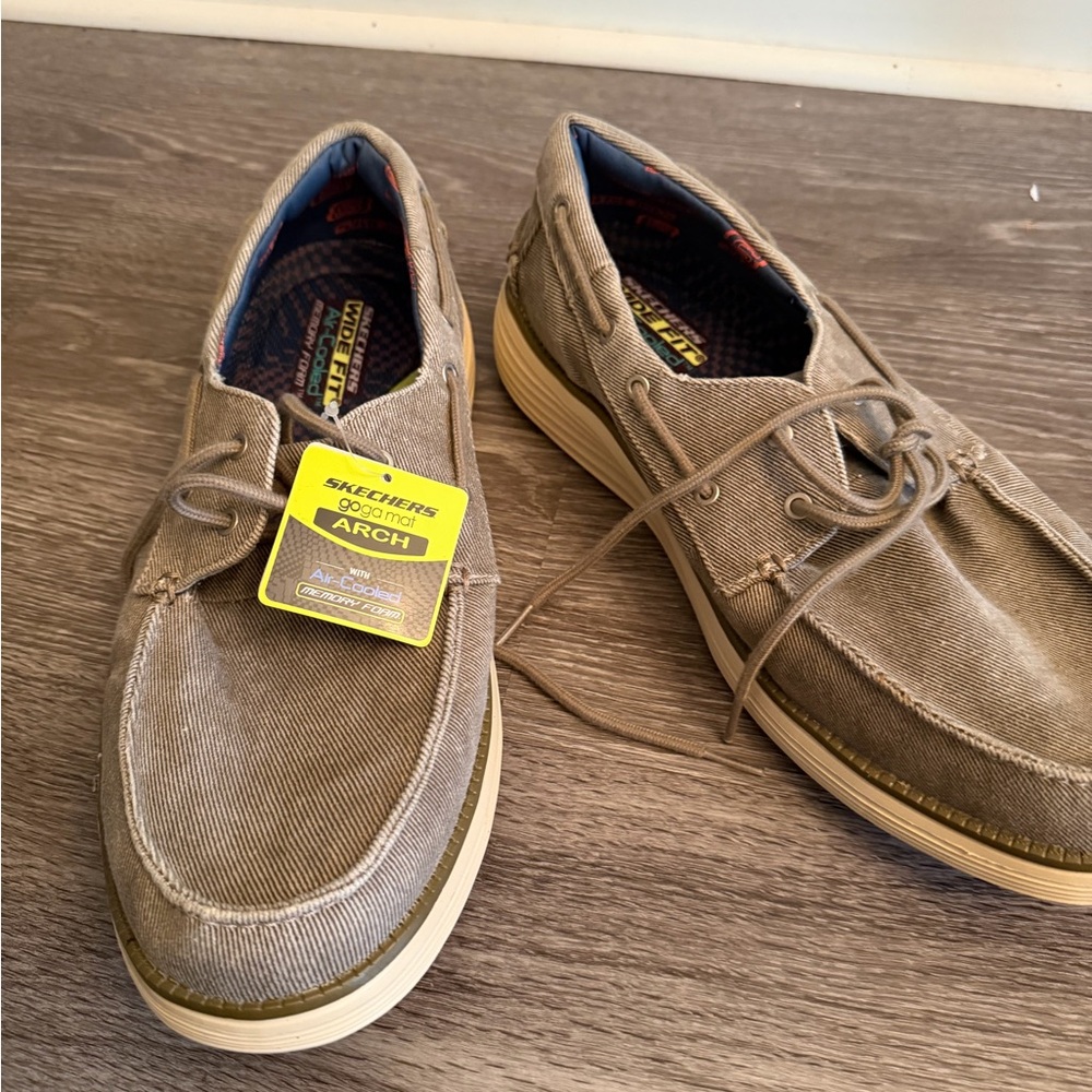 Skechers Men's Tan Boat Shoes - Picture 4 of 4